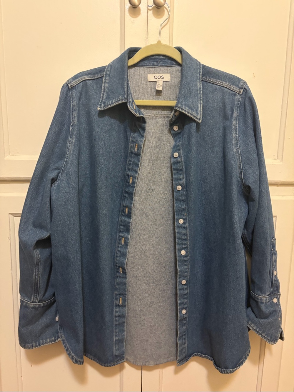 COS Light Blue Denim Shirt Jacket